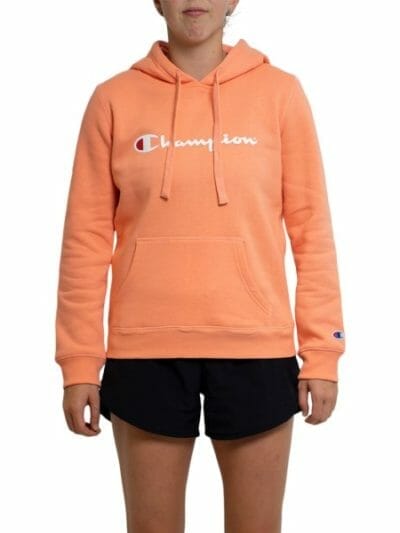 Fitness Mania - Champion Script Womens Hoodie - Patrick Star