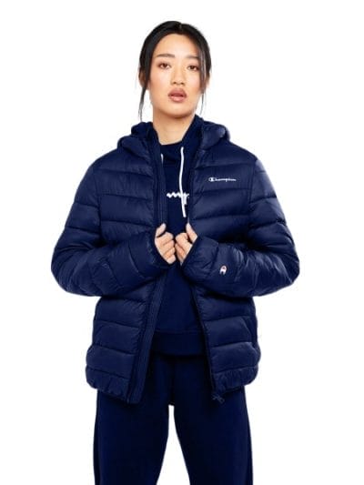 Fitness Mania - Champion Womens Puffer Jacket - Navy