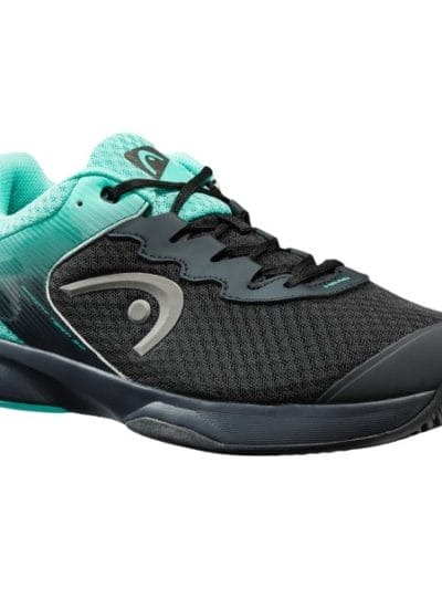 Fitness Mania - Head Sprint Team 3.0 - Mens Tennis Shoes - Black/Teal