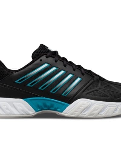 Fitness Mania - K-Swiss Bigshot Light 3 Mens Tennis Shoes - Black/White/Blue