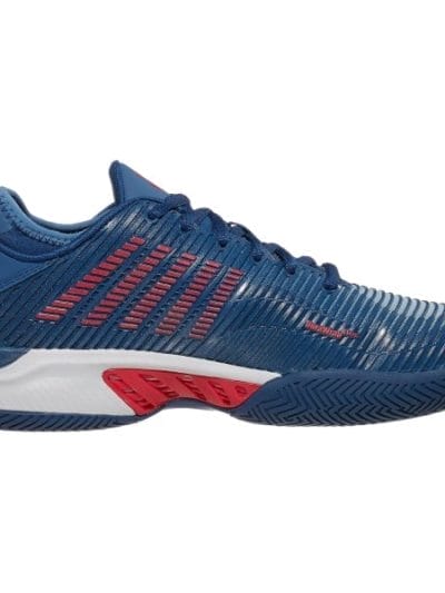 Fitness Mania - K-Swiss Hypercourt Supreme HB Mens Tennis Shoes - Blue/Red