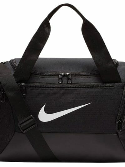 Fitness Mania - Nike Brasilia Extra Small Training Duffel Bag 9.0 - Black/White