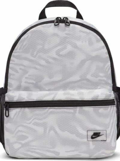 Fitness Mania - Nike Brasilia JDI Kids Printed Mini Backpack Bag - Black/White