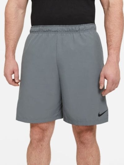 Fitness Mania - Nike Flex Woven Mens Training Shorts - Smoke Grey/Black