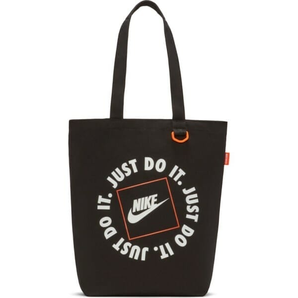 Fitness Mania - Nike Heritage JDI Tote Bag - Black/Black/White