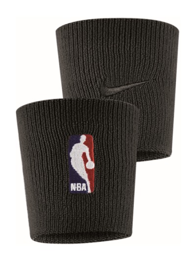 Fitness Mania - Nike NBA On Court Wristbands - Black/White