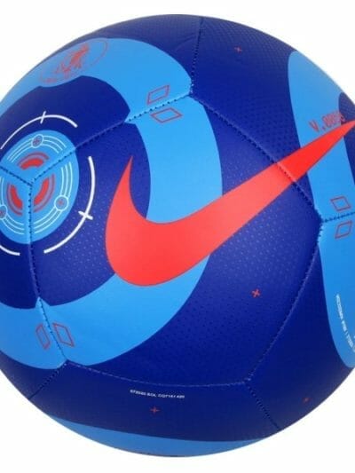 Fitness Mania - Nike Premier League Pitch Soccer Ball - Blue/Laser Crimson