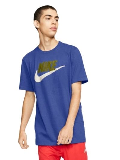 Fitness Mania - Nike Sportswear Brand Mark Mens T-Shirt - Astronomy Blue/Tent/White