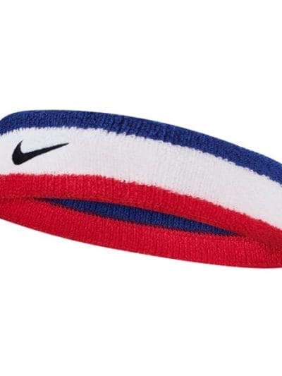 Fitness Mania - Nike Swoosh Sports Headband - Habanero Red/Black
