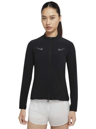 Fitness Mania - Nike Womens Running Jacket - Black/Reflective Silver