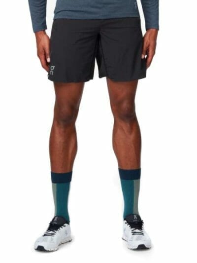 Fitness Mania - On Running Hybrid Mens Running Shorts - Black