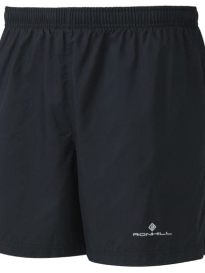 Fitness Mania - Ronhill Core 5 Inch Mens Running Shorts - All Black