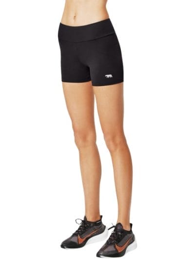 Fitness Mania - Running Bare High Rise 4 Inch Womens Sport Short Tights - Black