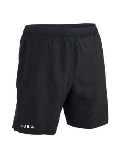 Fitness Mania - Sub4 2-in-1 Mens Running Shorts - Black