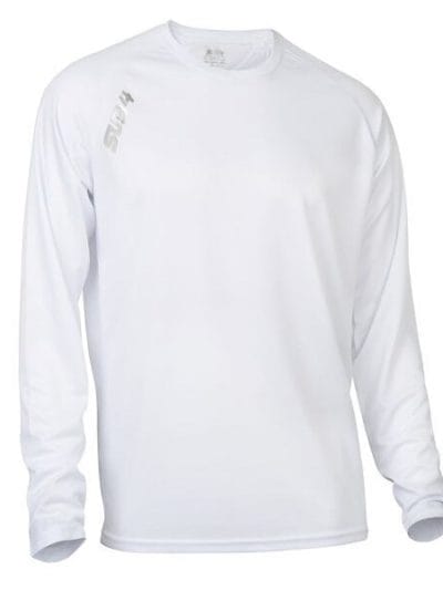 Fitness Mania - Sub4 Action Unisex Long Sleeve Running Top - White