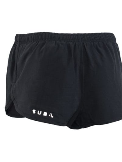 Fitness Mania - Sub4 Mens Running Split Shorts - Black