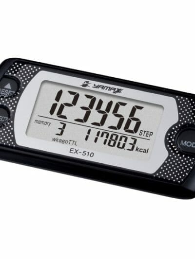 Fitness Mania - Yamax Power Walker EX510 3D Accelerometer Activity Monitor - Black