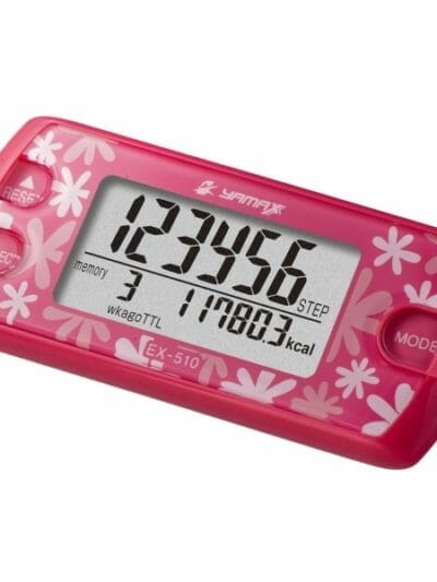 Fitness Mania - Yamax Power Walker EX510 3D Accelerometer Activity Monitor - Pink