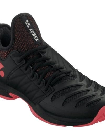 Fitness Mania - Yonex Fusion Rev 3 Mens Tennis Shoes - Black/Red