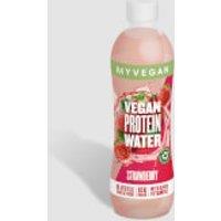 Fitness Mania - Clear Vegan Protein Water (Sample) - 500ml - Bottle - Strawberry