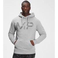 Fitness Mania - MP Men's Adapt Tonal Camo Hoodie- Storm Grey Marl - XXL