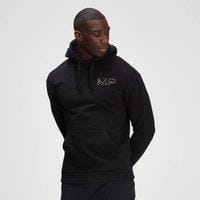 Fitness Mania - MP Men's Adapt Washed Black Camo Print Hoodie- Black - L