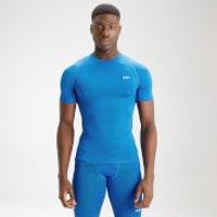 Fitness Mania - MP Men's Essentials Base Layer Short Sleeve Top - True Blue - XS