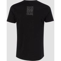 Fitness Mania - MP Men's Rest Day Slogan T-Shirt - Black - M