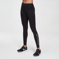 Fitness Mania - MP Women's Branded Training Leggings - Black  - L