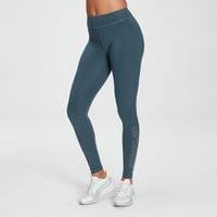 Fitness Mania - MP Women's Branded Training Leggings - Deep Sea Blue  - L