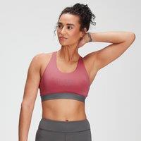 Fitness Mania - MP Women's Branded Training Sports Bra - Berry Pink  - XXL