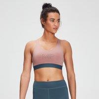 Fitness Mania - MP Women's Branded Training Sports Bra - Washed Pink  - L