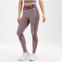 Fitness Mania - MP Women's Curve Leggings - Washed Oxblood - L