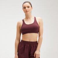 Fitness Mania - MP Women's Essentials Training Control Sports Bra - Washed Oxblood - L