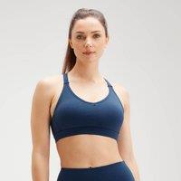 Fitness Mania - MP Women's Power Mesh Sports Bra - Dark Blue - S