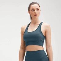 Fitness Mania - MP Women's Shape Seamless Ultra Sports Bra - Deep Sea Blue - L