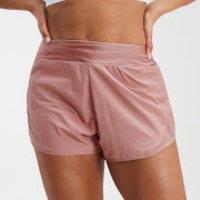 Fitness Mania - MP Women's Velocity Double Layered Shorts- Washed Pink - L