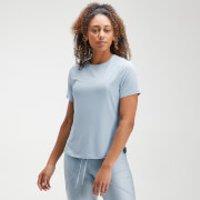 Fitness Mania - MP Women's Velocity Short Sleeve Top- Light Blue - L