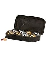 Fitness Mania - Jenjo Deluxe 8 Metal Bowls Bocce Petanque Game Set