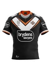 Fitness Mania - Wests Tigers Replica Junior Home Jersey 2021