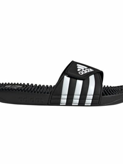 Fitness Mania - Adidas Adissage - Mens Massage Slides - Core Black/Footwear White
