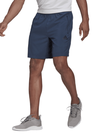Fitness Mania - Adidas AeroReady Designed 2 Move Woven Mens Training Shorts - Crew Navy