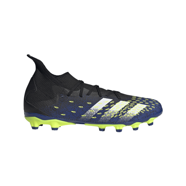 Fitness Mania - Adidas Predator Freak .3 FG - Mens Football Boots - Core Black/White/Solar Yellow