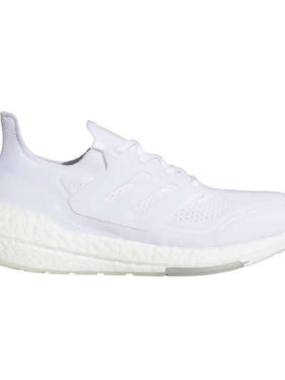 Fitness Mania - Adidas UltraBoost 21 - Womens Running Shoes - White/Grey