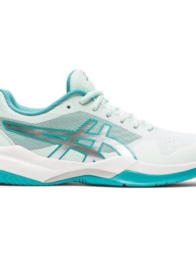 Fitness Mania - Asics Gel-Game 7 - Womens Netball Shoes - Bio Mint/Pure Silver