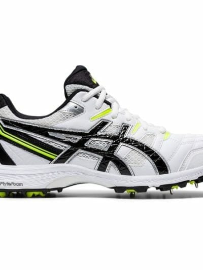 Fitness Mania - Asics Gel Gully 6 - Mens Cricket Shoes - White/Black