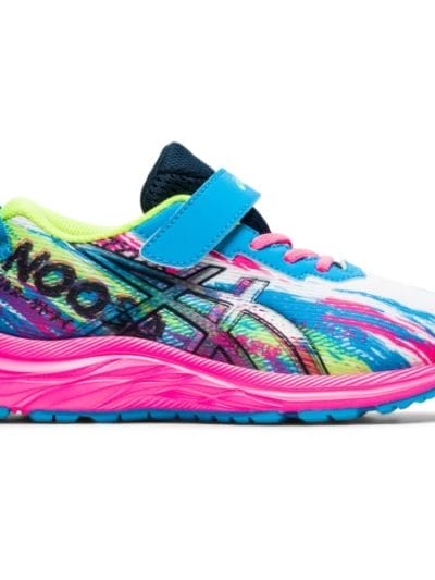 Fitness Mania - Asics Gel Noosa Tri 13 PS - Kids Running Shoes - Digital Aqua/Hot Pink