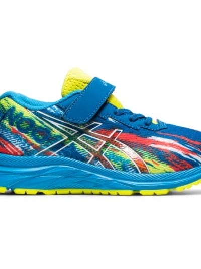 Fitness Mania - Asics Gel Noosa Tri 13 PS - Kids Running Shoes - Reborn Blue/Sour Yuzu