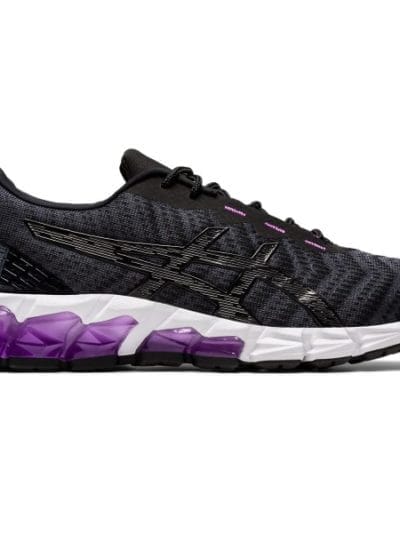 Fitness Mania - Asics Gel Quantum 180 5 - Womens Sneakers - Black/Graphite Grey