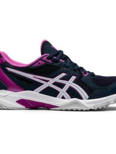 Fitness Mania - Asics Gel Rocket 10 - Womens Indoor Court Shoes - French Blue/White